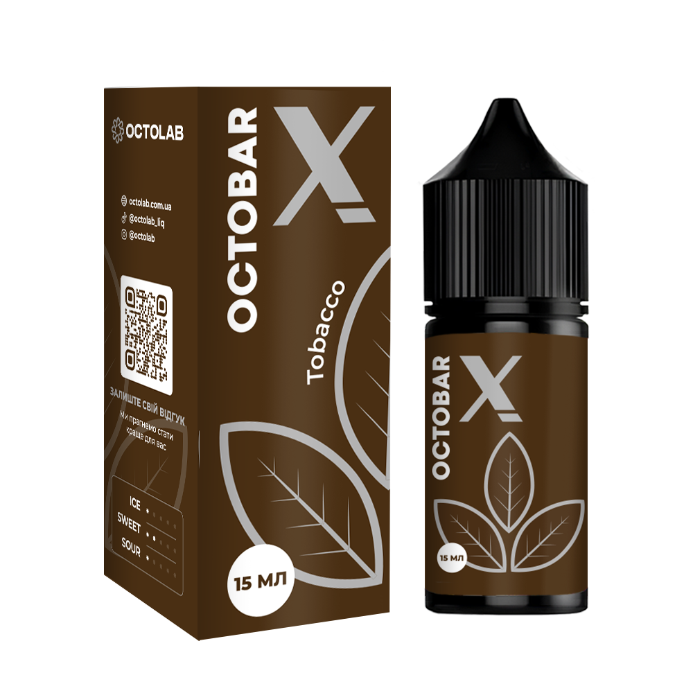 Набор для самозамеса Octobar X Tobacco, 30ml - купить в Octolab