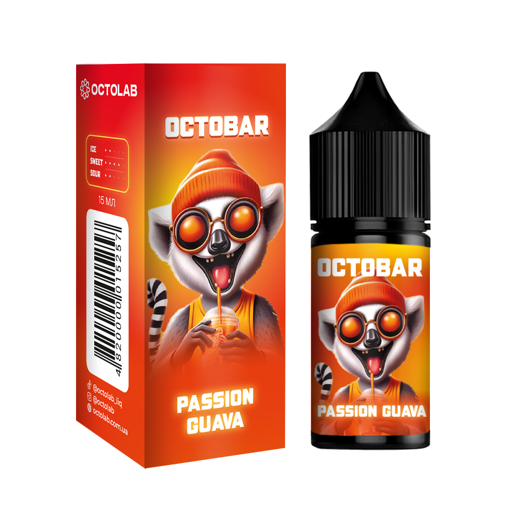 Набор для самозамеса Octobar NFT Passion Guava, 30ml - купить в