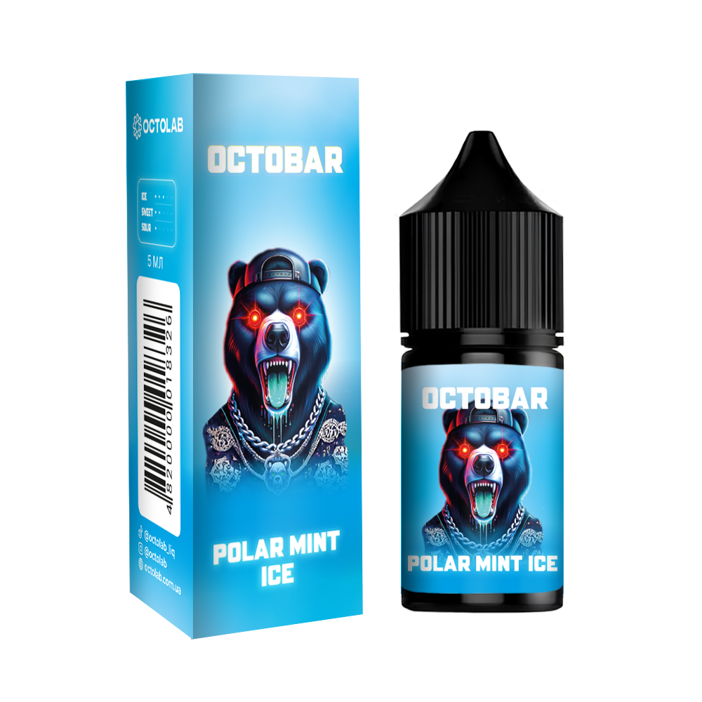 Набір для самозамісу Octobar NFT Polar Mint Ice, 10ml - купити в