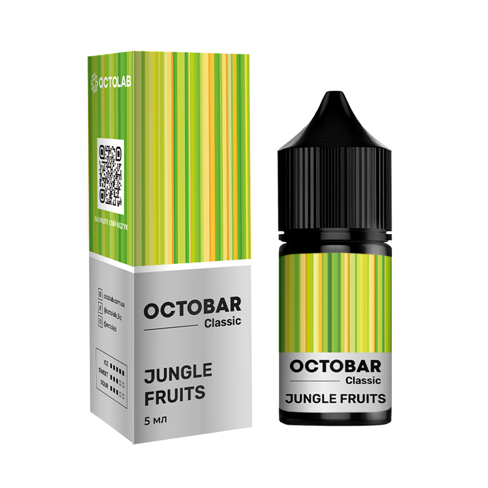 Набор для самозамеса Octobar Jungle Fruits, 10ml - купить в