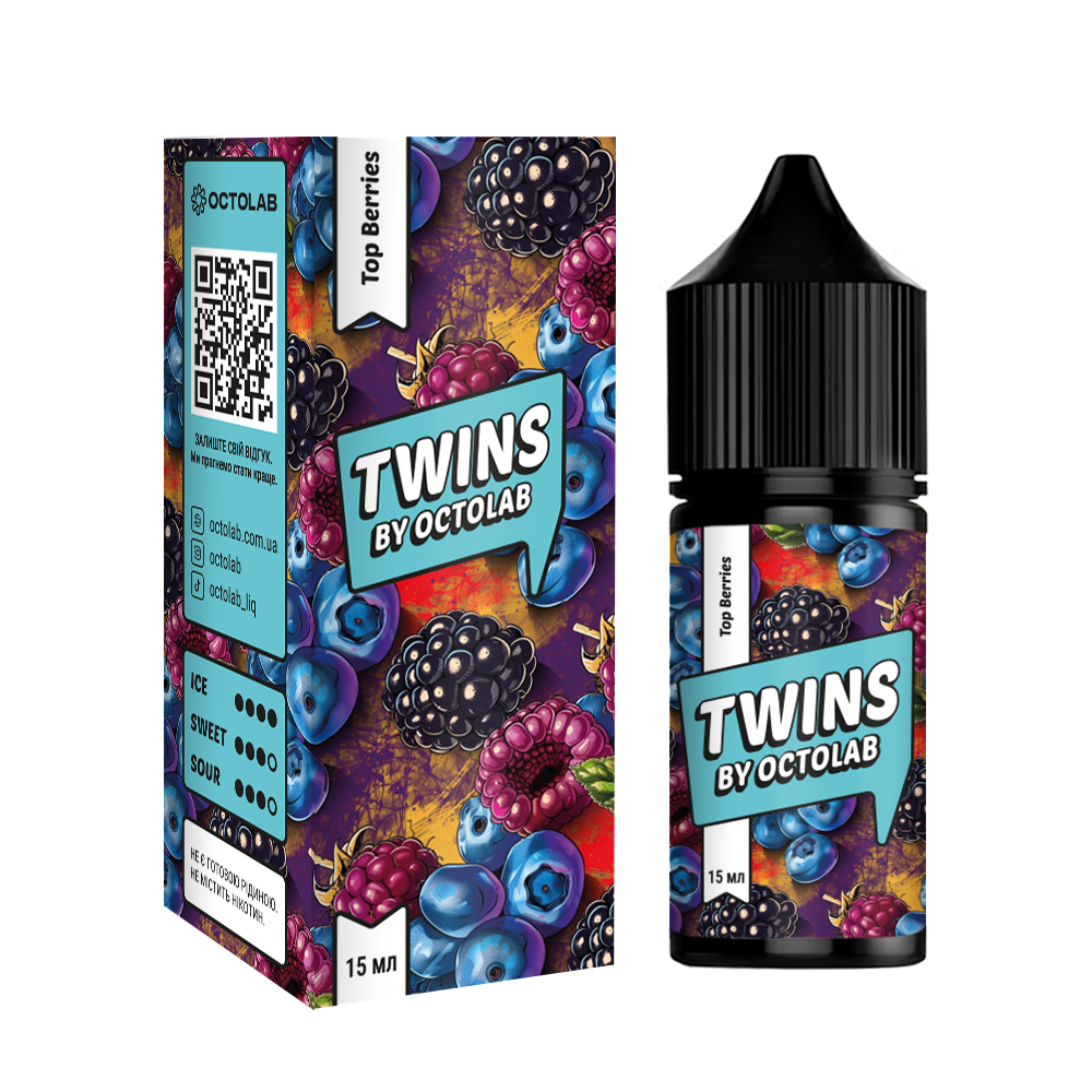 Набор для самозамеса Twins Top Berries, 30ml - купить в Octolab