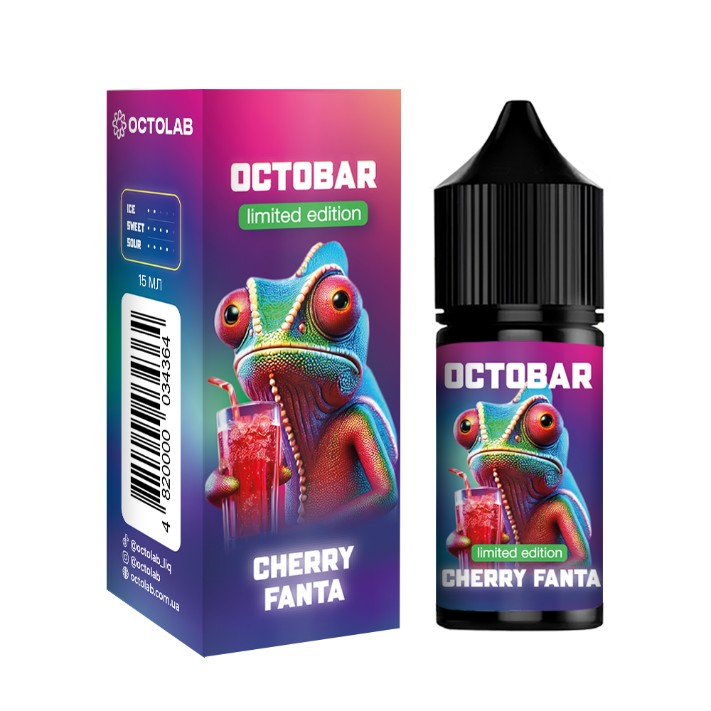 Набір для самозамісу Octobar NFT Cherry Fanta, 30ml - купити в