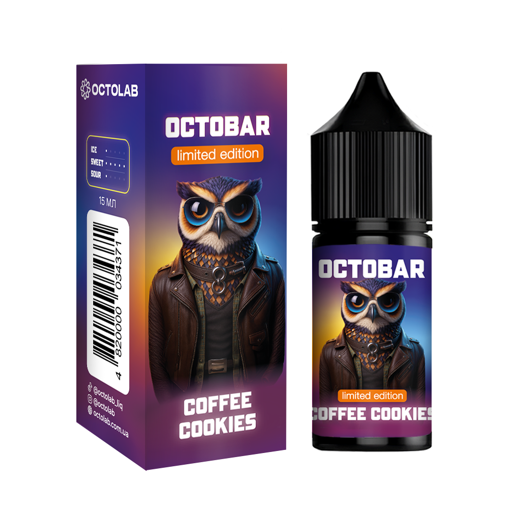 Набор для самозамеса Octobar NFT Coffee Cookies, 30ml - купить в