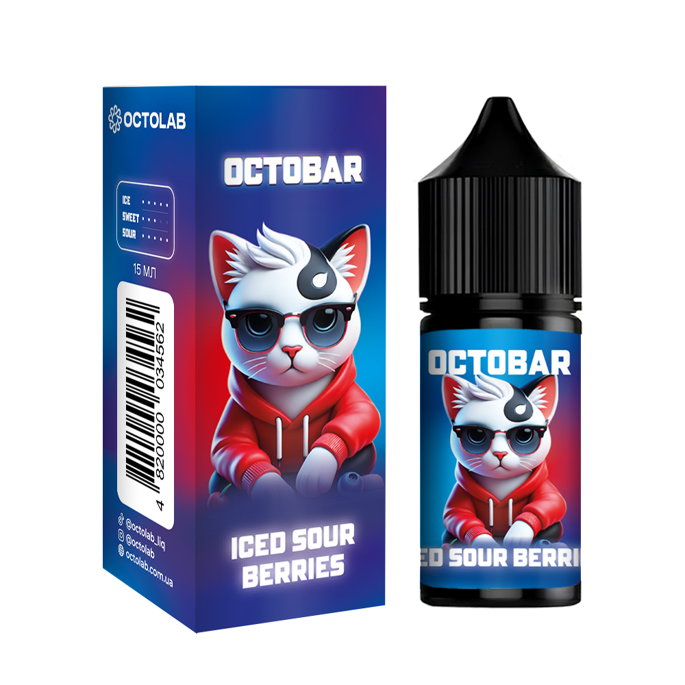 octavo 87/3, 87/4, 88.5 セット Набор для самозамеса Octobar NFT Iced Sour Berries, 30ml - купить