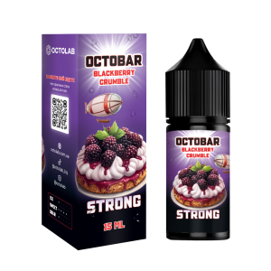 Octobar Strong набір Blackberry Crumble 30ml