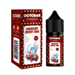 Self-mixing kit Octobar Fresh & Sour Cranberry Cherry Soda, 30ml