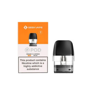 GeekVape Q0.8 Cartridge 0.8ohm, 3pcs/pack, 2ml