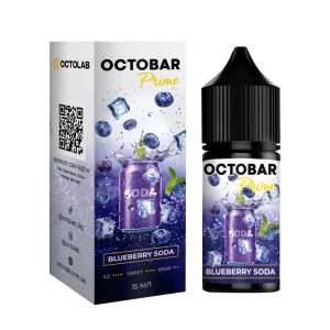 Octobar Prime 30ml набір Blueberry Soda HARD