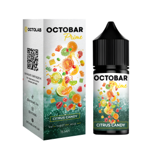 Набір для самозамісу Octobar Prime Citrus Candy Hard, 30ml