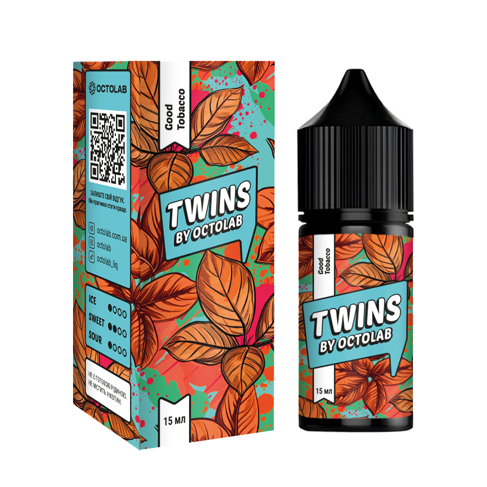 tobacco twins Buy Self-mixing kit Twins by Octolab Good Tobacco, 30ml from Octolab